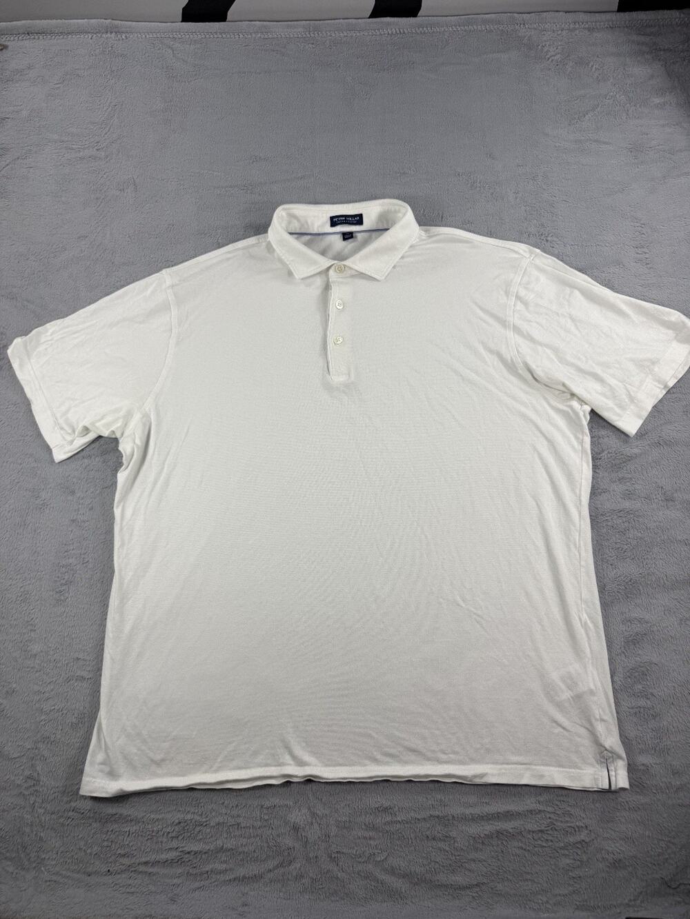 Peter Millar Crown Crafted Polo Shirt Mens Extra Large Cotton Blend Stretch Golf